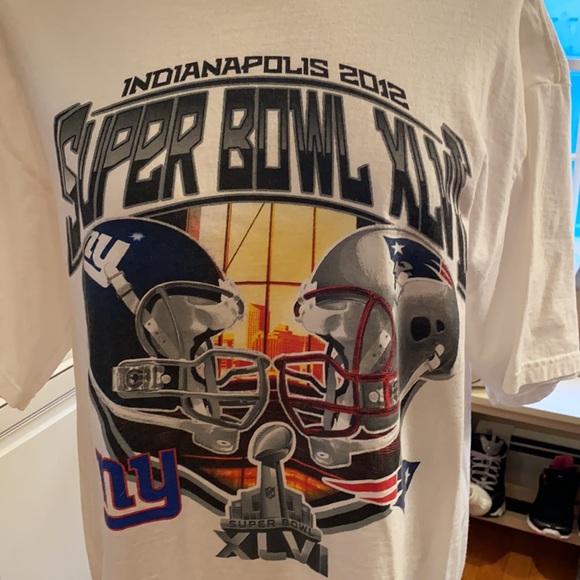 NWOT NFL NY GIANTS SUPER BOWL 2012 w $4.99 Reduced Ship - Picture 3 of 5